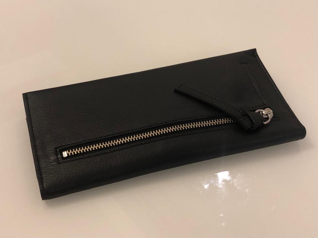 111. Marshmallow Flap Long Wallet