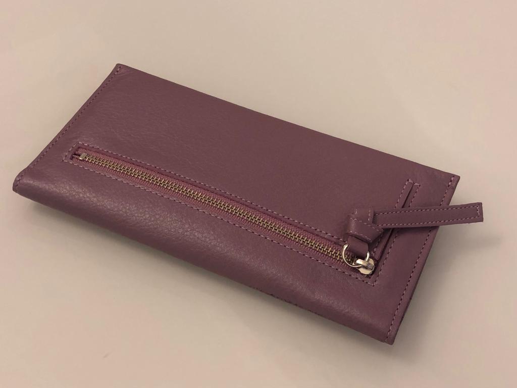 111. Marshmallow Flap Long Wallet