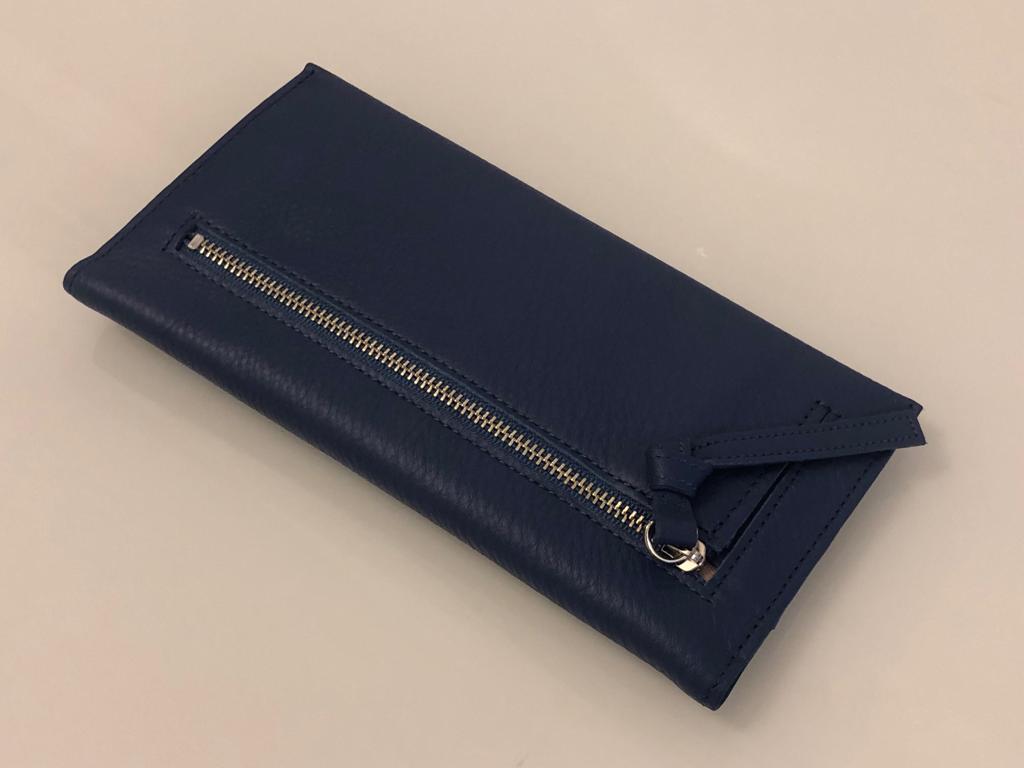 111. Marshmallow Flap Long Wallet