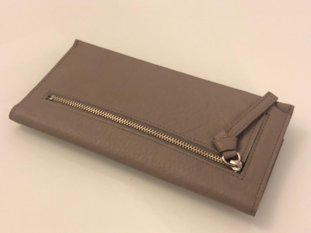 111. Marshmallow Flap Long Wallet