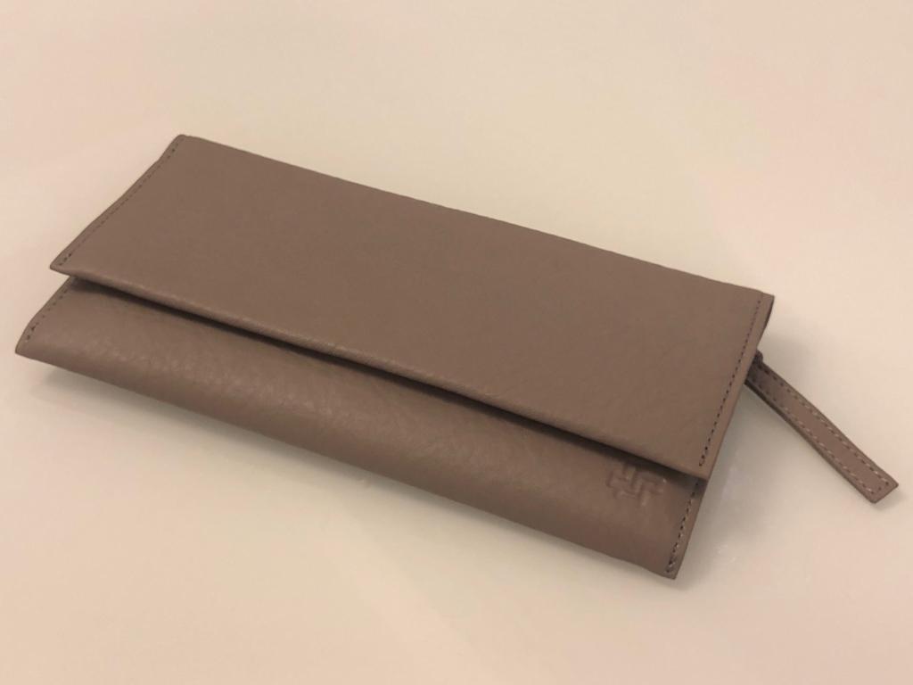 111. Marshmallow Flap Long Wallet