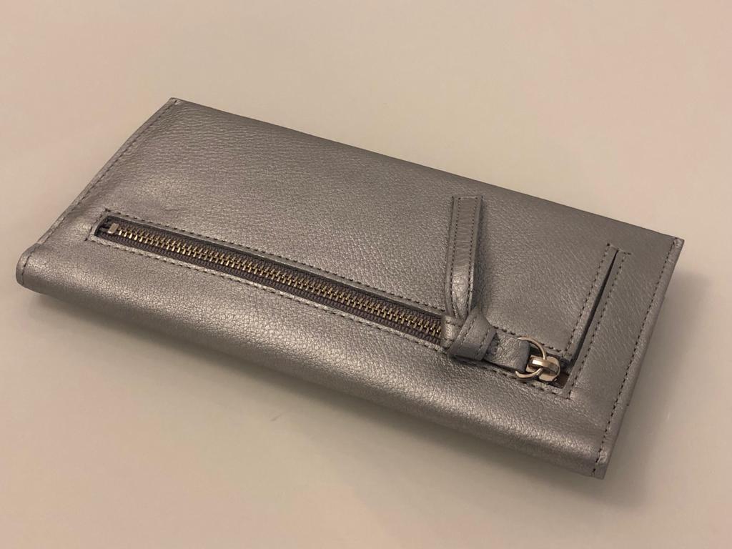 111. Marshmallow Flap Long Wallet